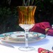 Taça Cristal Lapidado 66 P/Vinho Tinto Amarelo 320ml