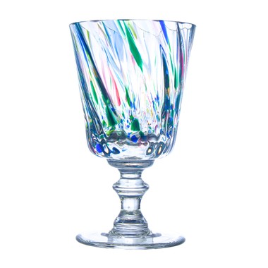 Taça de Cristal Murano Collors Colorido