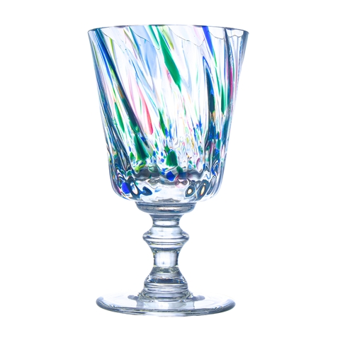Taça de Cristal Murano Collors Colorido