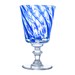 Taça de Cristal Murano Collors Azul Escuro