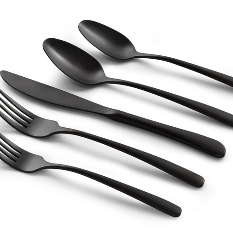 Faqueiro 30 Peças Madrid Preto