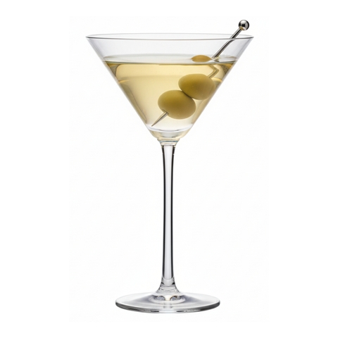 Taça Cristal Dry Martini Incolor 190ml