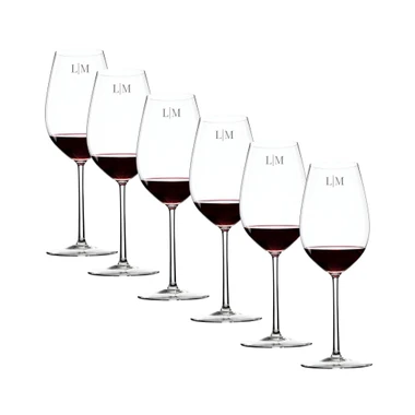 Kit 6 Taças Cristal Pétrus Incolor 1230ml