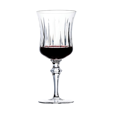 Taça Cristal Lapidado 66 P/Vinho Tinto Incolor 320ml