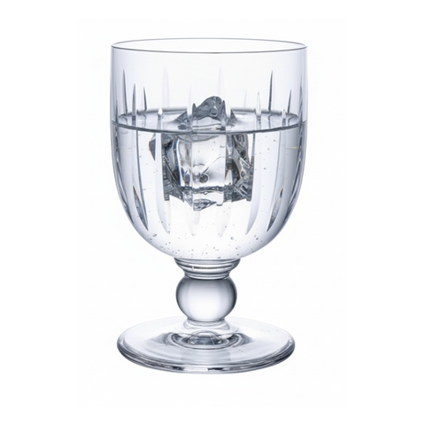 Taça de Cristal Lapidado 66 Fleur Incolor