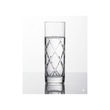 Copo de Cristal Lapidado 33 P/Vodka Incolor