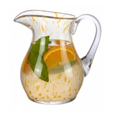 Jarra de Cristal For Fun 1 Litro Amarelo