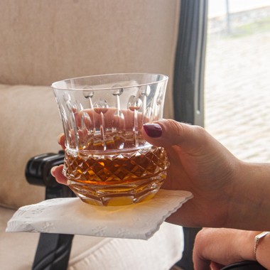 Copo Cristal Lapidado 69 P/Whisky Inc 325ml