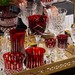 Taça Cristal Lapidado 33 P/Vinho Tinto Vermelho 370ml