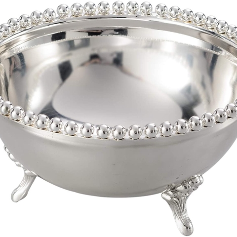 Fruteira com Pé Niquelado Balls