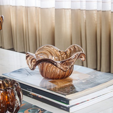 Cachepot Murano Bompietro Garnet