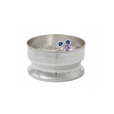 Mini Cachepot Spin Prata Saint James