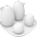Galheteiro Branco Porcelana Bold