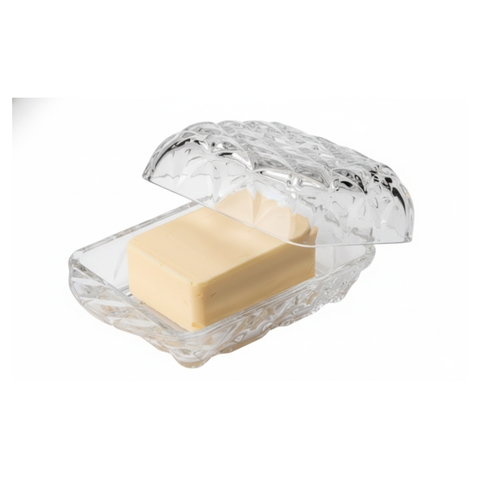 Manteigueira de Cristal Deli Diamond