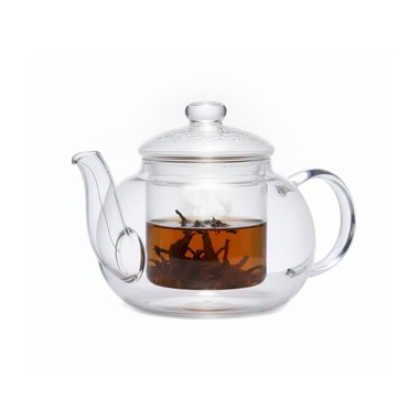 Chaleira de Vidro Resistente A Calor