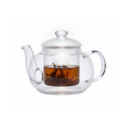 Chaleira de Vidro Resistente A Calor