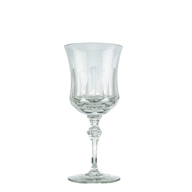 Kit 6 Taças de Cristal Lapidado 55 P/água Incolor