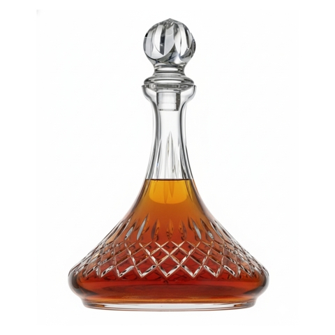 Garrafa de Cristal Lapidado 89 Incolor 1,5 Litros