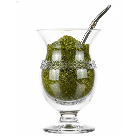 Cuia de Cristal Lapidado 50 Incolor