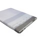 Toalha de Mesa Margot Cinza Retangular 160x220