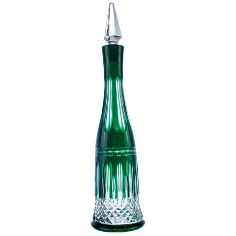 Licoreira Cristal Lapid 68 Verde Escuro