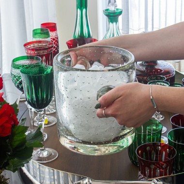 Balde Murano P/ Gelo Incolor 2 Litros