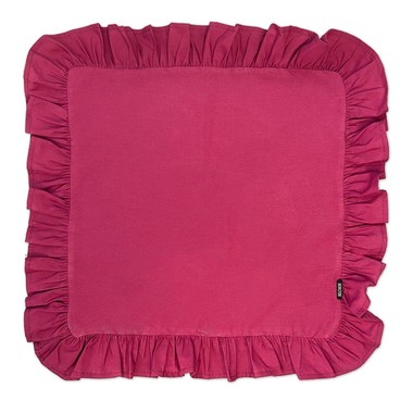 Jogo 2 Guardanapos com Babado Fucsia