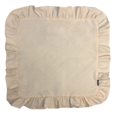 Jogo 2 Guardanapos com Babado Salmão