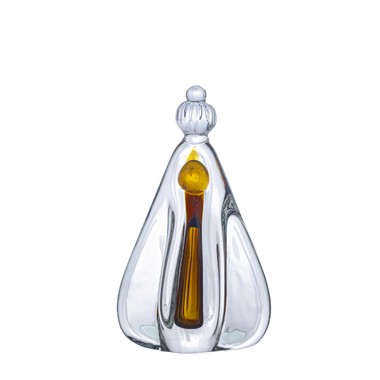 Imagem Murano Mini Santa Nossa Senhora Garnet