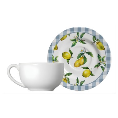 Xícara e Pires Amalfitana