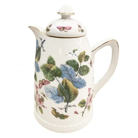 Garrafa Térmica Porcelana Floral Jardim