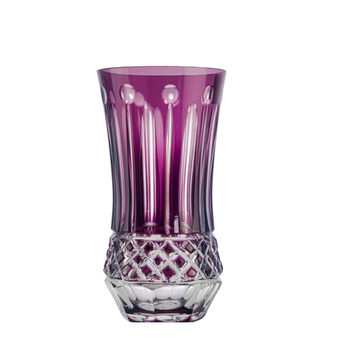 Copo Cristal Lapidado 69 Long Ametista 400ml