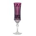 Taça Cristal Lapidado P/Champagne Mozart 69 Ametista 210ml