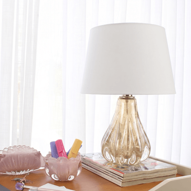 Abajur Murano Galli Champagne