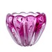 Cachepot Murano Orquídea Quartzo Pink