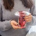 Cogumelo Murano P Quartzo Pink