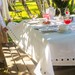 Toalha de Mesa Margot Bege Retangular 160x220