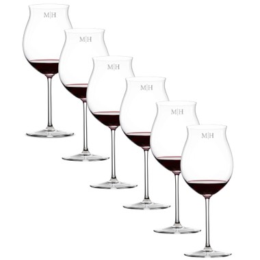 Kit 6 Taças Cristal Bourgogne Incolor 750ml