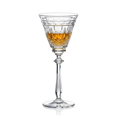 Taça de Cristal P/Licor Lapidado 68 Colombia Incolor
