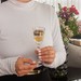 Taça de Cristal Lapidado P/Licor Série Ouro 75ml