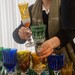 Taça Cristal Lapidado 68 P/Vinho Tinto Verde Escuro Mozart 300ml
