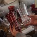 Copo Cristal Lapidado 69 Long Drink Vermelho 400ml