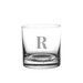 Copo Cristal Liso P/Whisky Incolor Inicial Personalizada 430ml