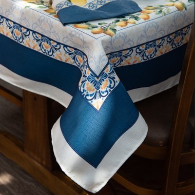 Toalha de Mesa Limones Retangular 140x220