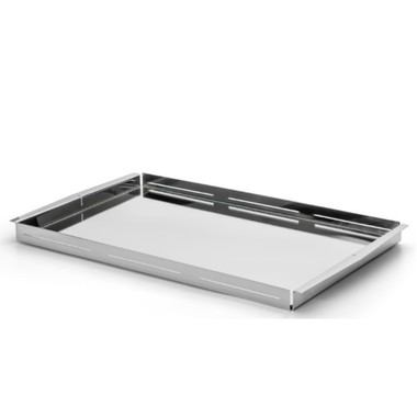 Bandeja Aço Inox Retangular C/Fundo Espelhado St James