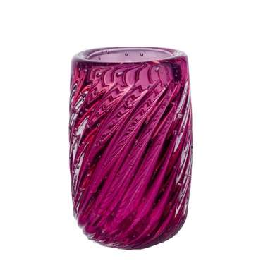 Vaso Murano Grace P Quartzo Pink