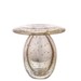 Vaso Cogumelo Murano G Cristal C/Ouro 24k