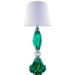 Abajur Murano Nilo Verde Folha