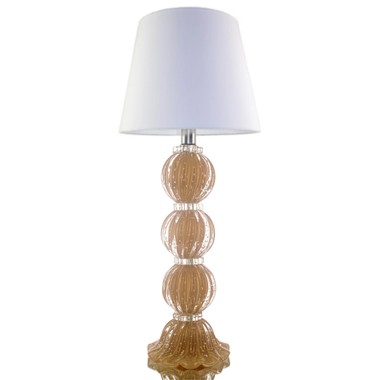 Abajur Murano Versailles Champagne