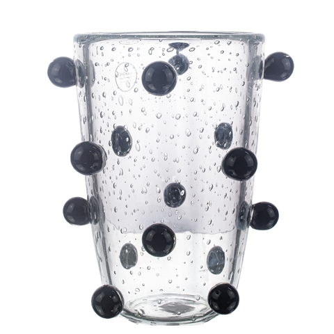 Vaso Murano Jabuticaba Cristal